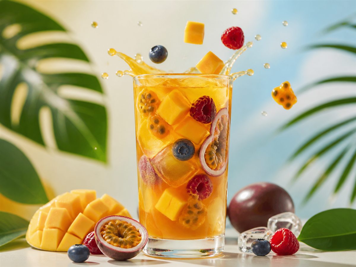 Lychee Mango Fizz