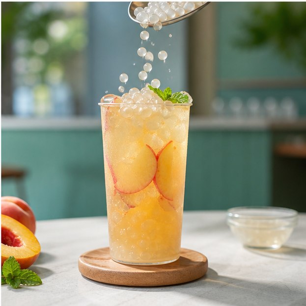 Ingredientes de Durazno Crystal Tea